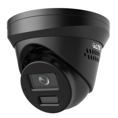 8MP Active Deterrence Turret Black