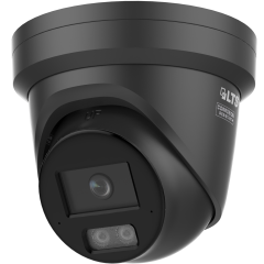 4MP AI Color 24/7 Turret — Black