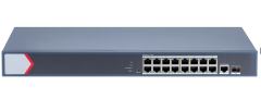 16-Port Cloud Managed Gigabit POE Switch